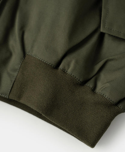 Olive Stand Collar Jacket – Size Label | Ghosts Vintage
