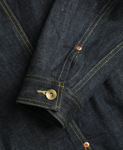 Indigo Selvedge Jacket – Interior Seam Detail | Ghosts Vintage