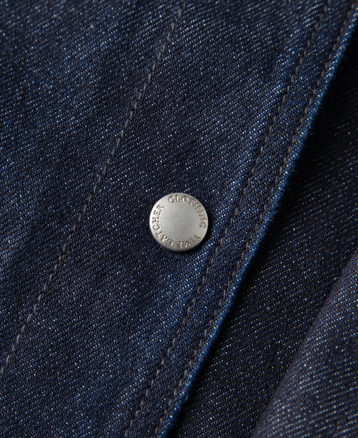Indigo Chore Jacket – Elbow Fading Detail | Ghosts Vintage