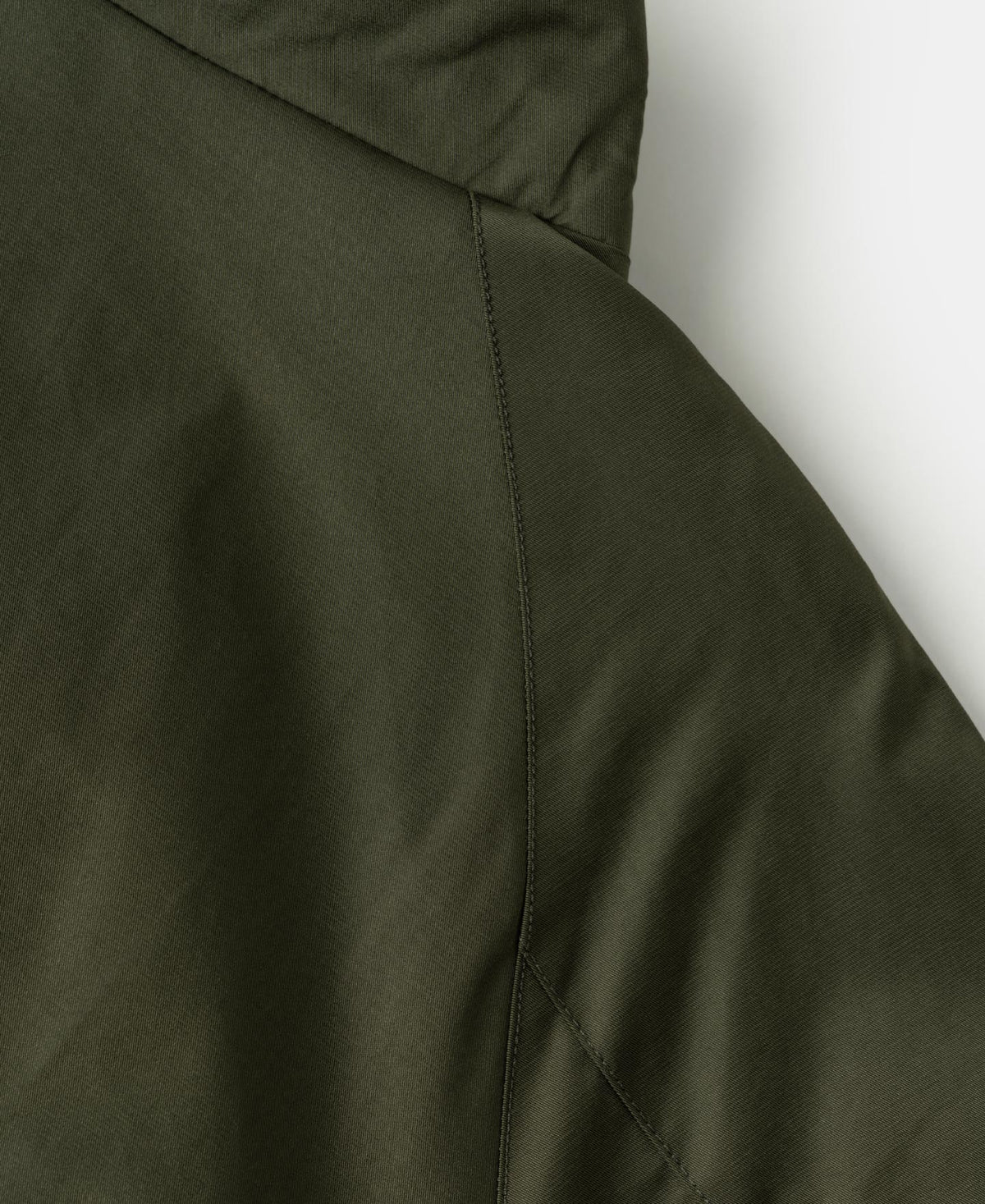 Olive Stand Collar Jacket – Patch Pocket Detail | Ghosts Vintage