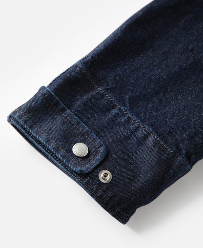 Indigo Chore Jacket – Brand Label | Ghosts Vintage