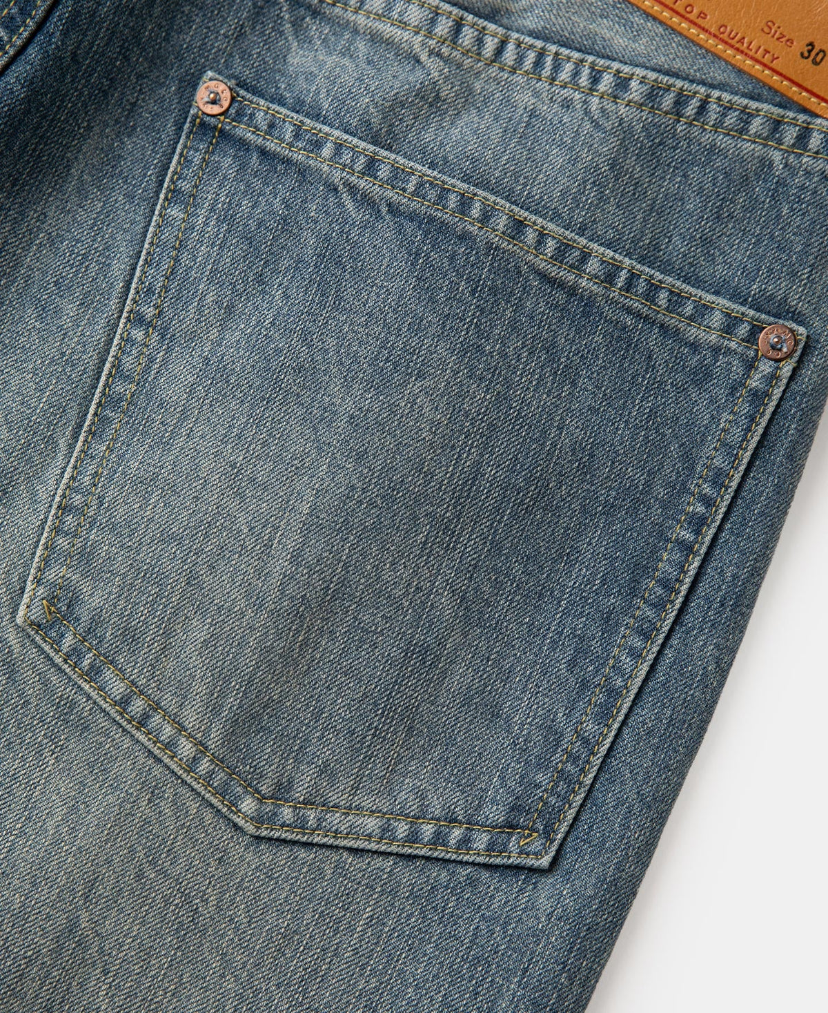 Selvedge Denim Jeans – Size Label | Ghosts Vintage