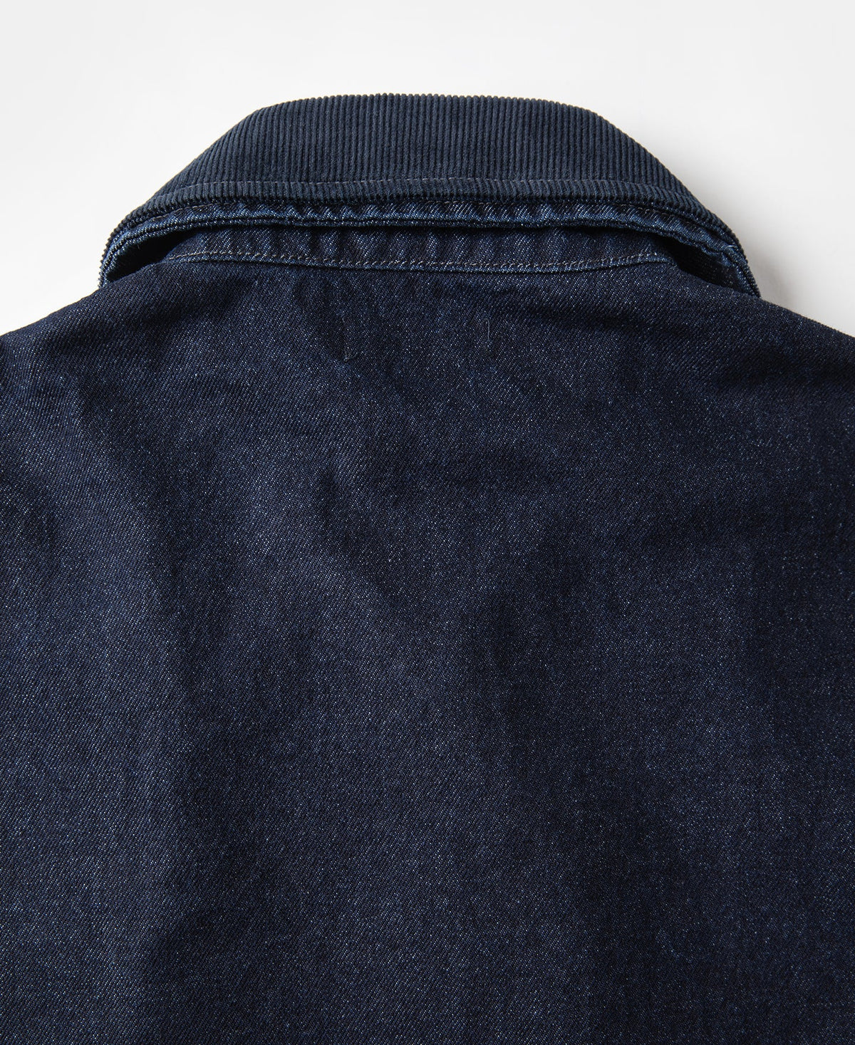 Indigo Chore Jacket – Chest Patch Pocket Detail | Ghosts Vintage
