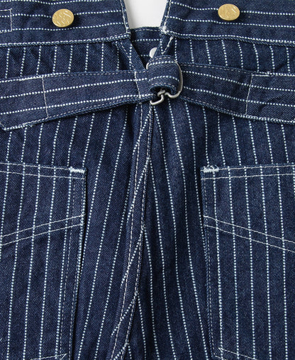 Indigo Wabash Work Pants – Hem Detail | Ghosts Vintage
