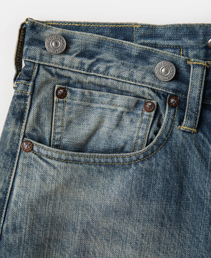 Selvedge Denim Jeans – Waistband Detail | Ghosts Vintage