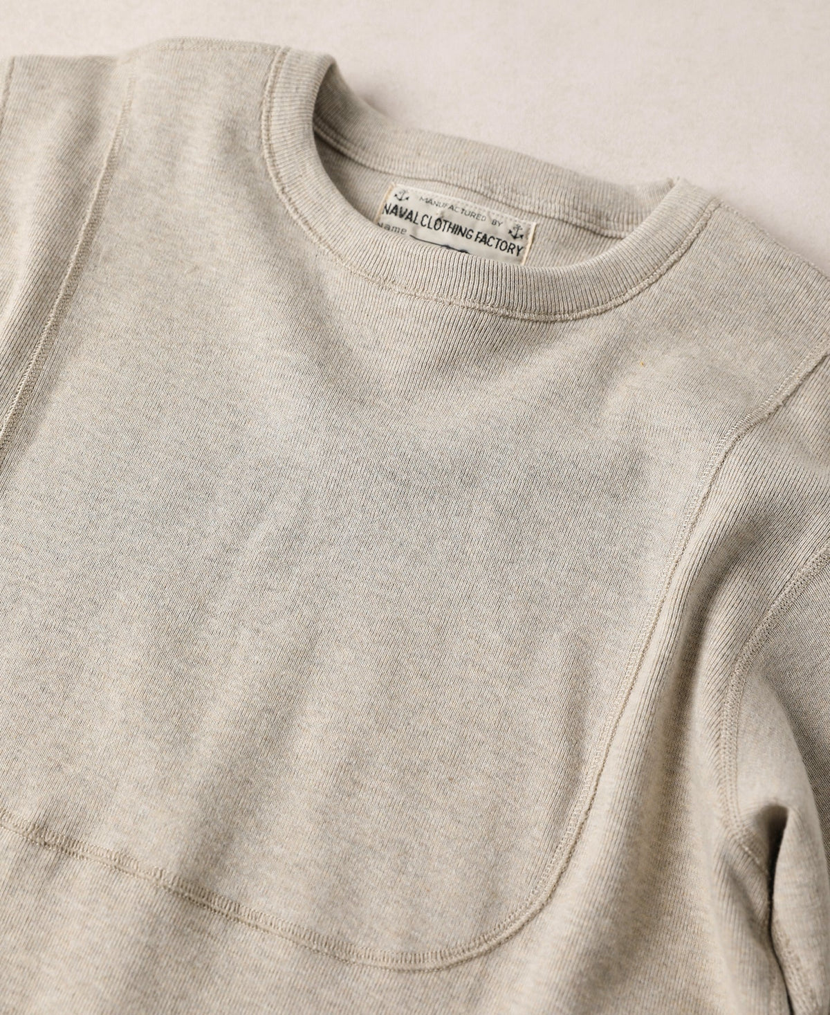 Apricot Undershirt – Crew Neckline Detail | Ghosts Vintage