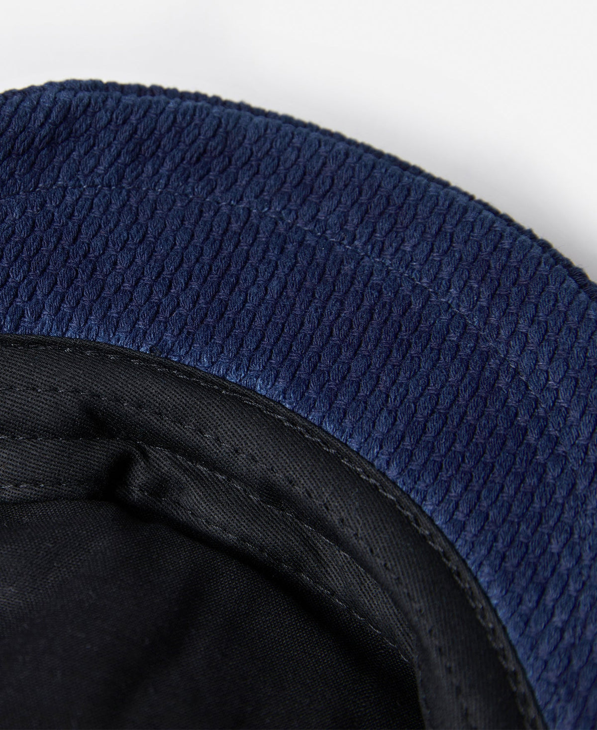 Indigo Sashiko Newsboy Cap – Flat Lay | Ghosts Vintage