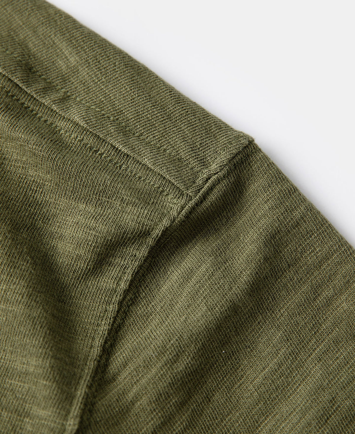 Green Tube T-Shirt – Gusset Underarm Detail | Ghosts Vintage