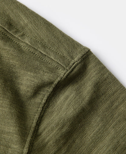 Green Tube T-Shirt – Gusset Underarm Detail | Ghosts Vintage