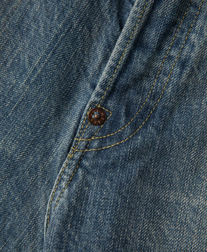 Selvedge Denim Jeans – Copper Rivet Detail | Ghosts Vintage