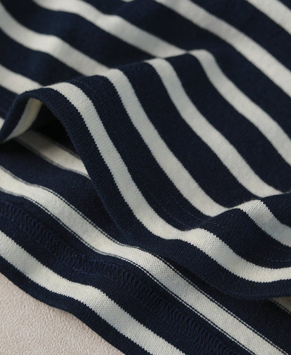 Navy Ivory Breton T-Shirt – Care Label | Ghosts Vintage