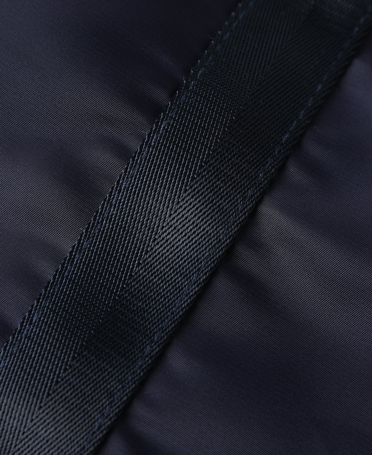 Navy Shoulder Bag – Adjustable Nylon Shoulder Strap Detail | Ghosts Vintage