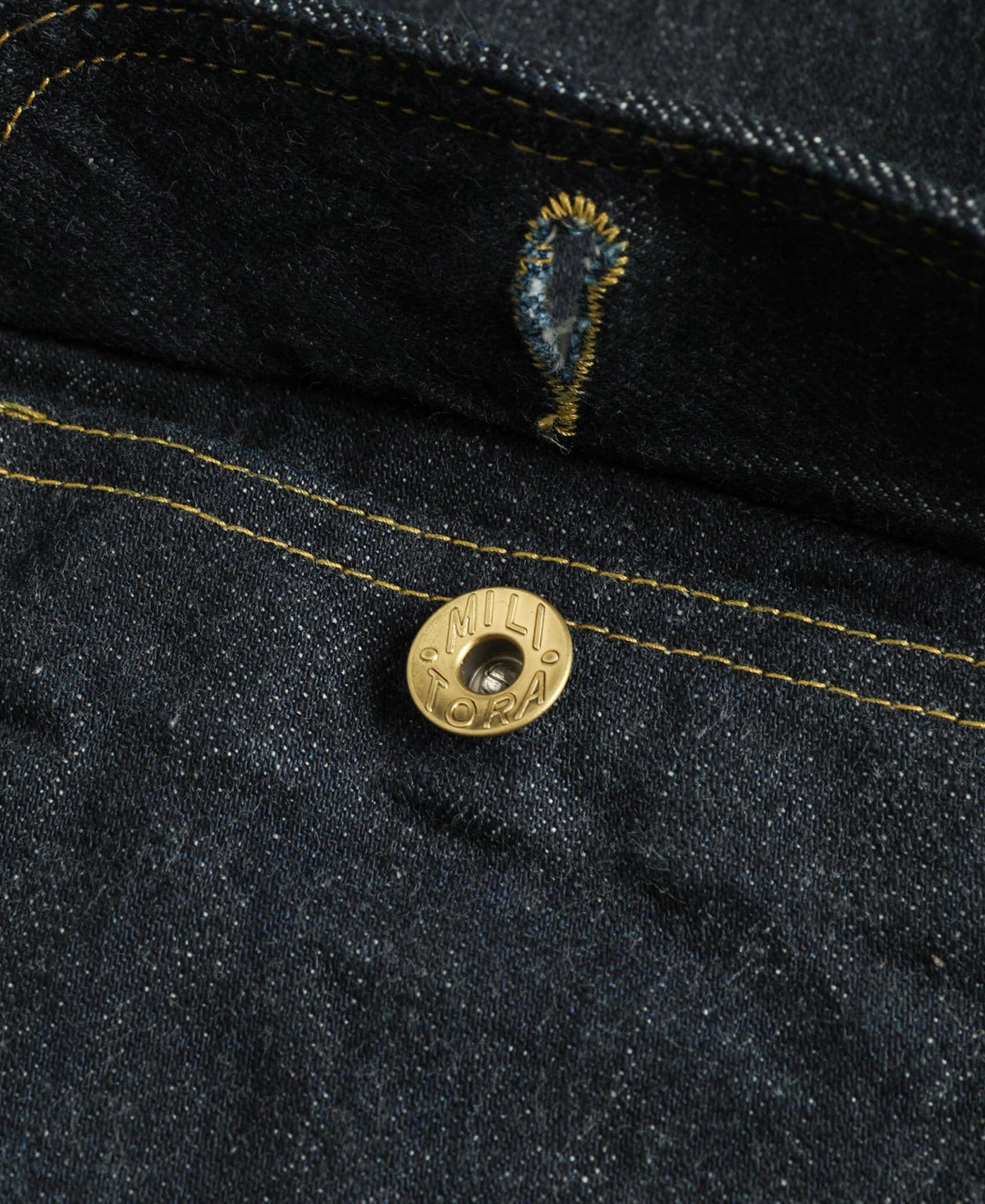 Indigo Selvedge Jacket – Copper Rivet Detail | Ghosts Vintage