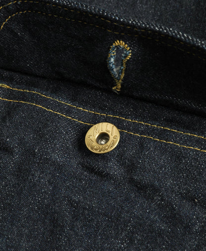 Indigo Selvedge Jacket – Copper Rivet Detail | Ghosts Vintage