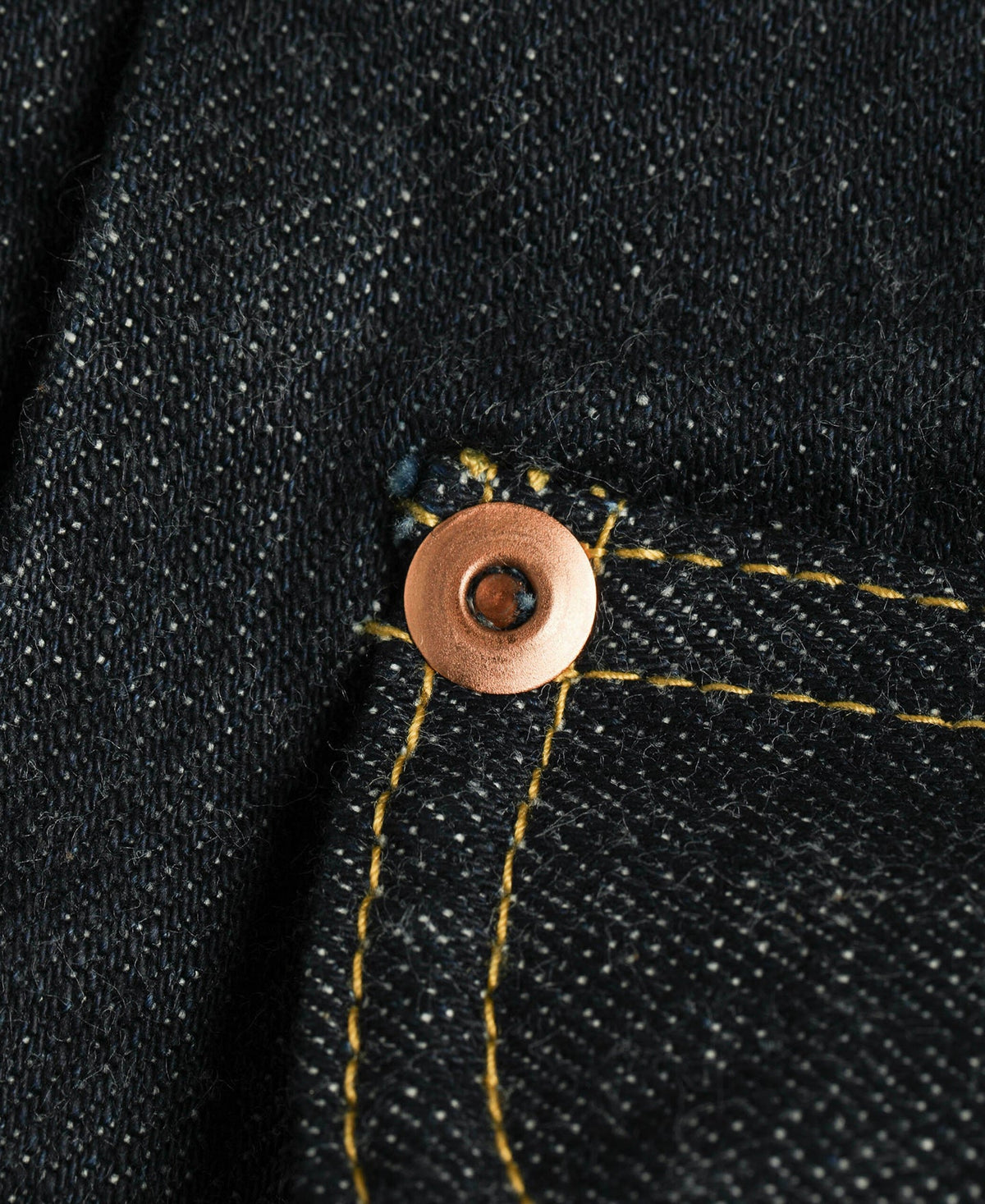 Indigo Selvedge Jacket – Selvedge Cuff Detail | Ghosts Vintage