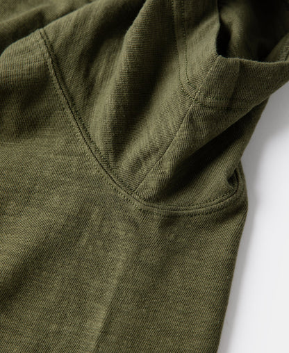 Green Tube T-Shirt – Shoulder Tape Detail | Ghosts Vintage