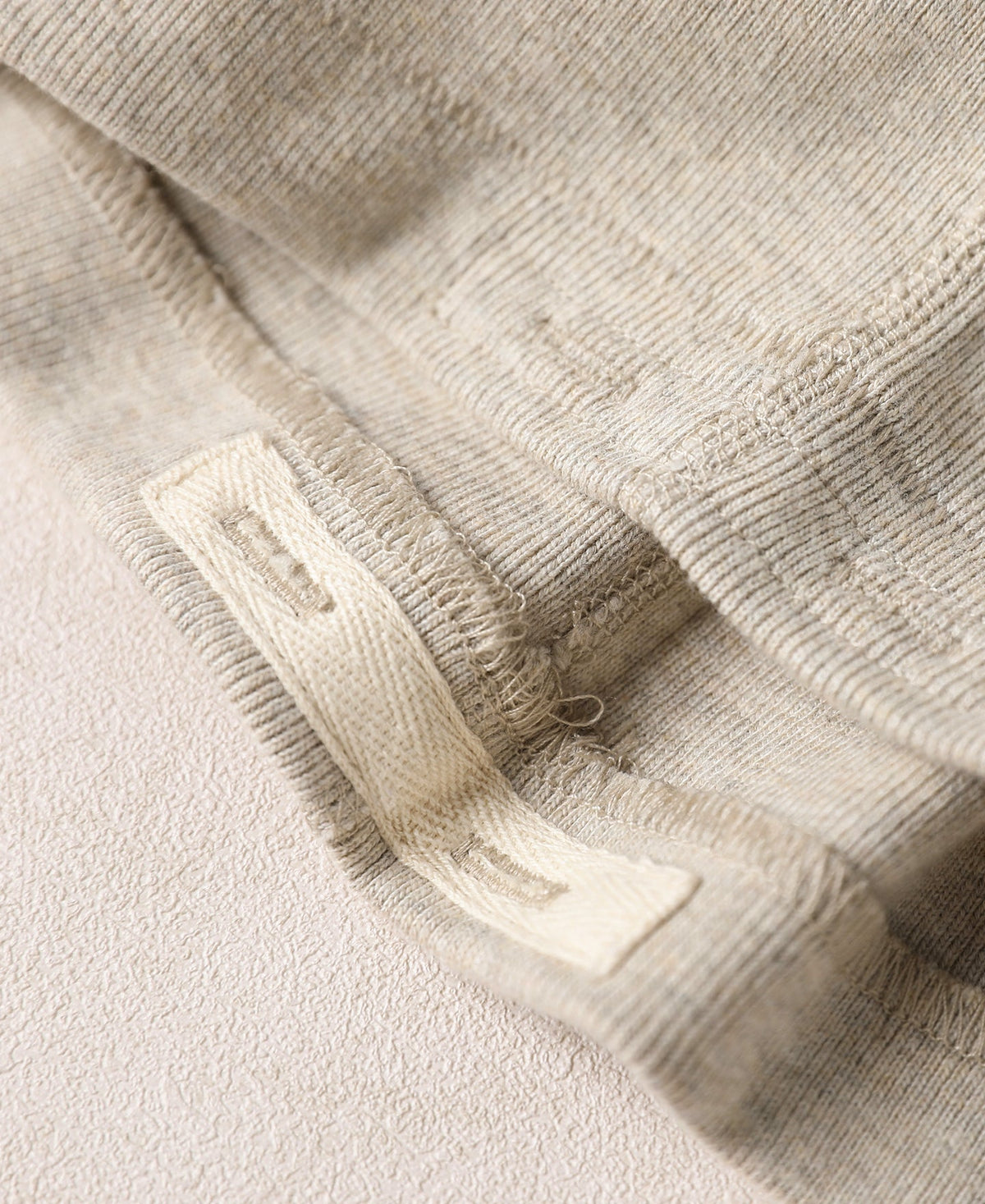 Apricot Undershirt – Hem Detail | Ghosts Vintage